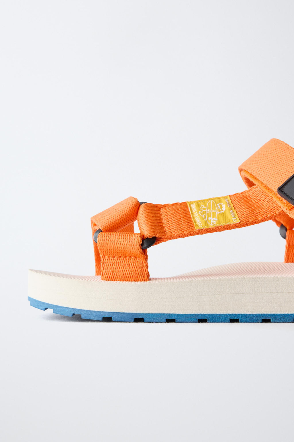 SANDALIA T?CNICA / Naranja - Zara фото 6