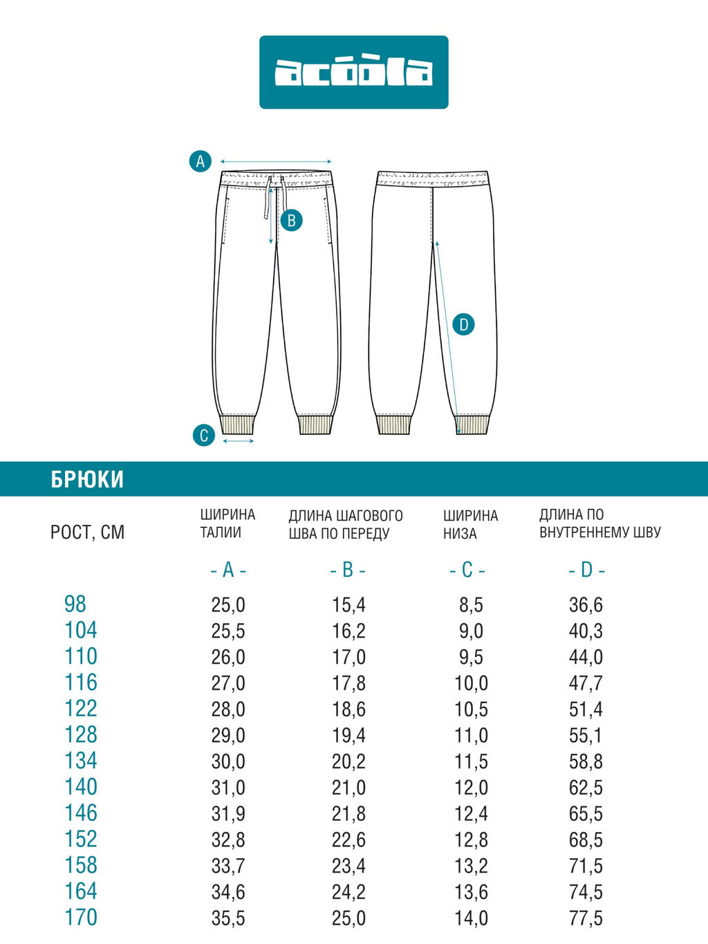 ACOOLA / Брюки детские для мальчиков Julebuk_pt темно-синий  фото 5