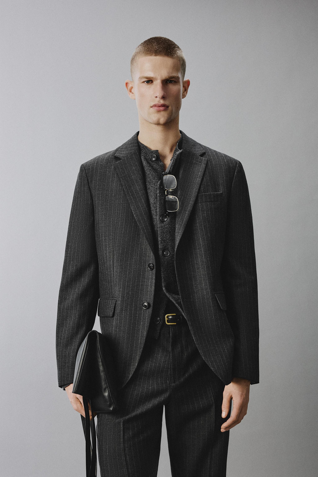 PINSTRIPE SUIT BLAZER - Zara фото 10
