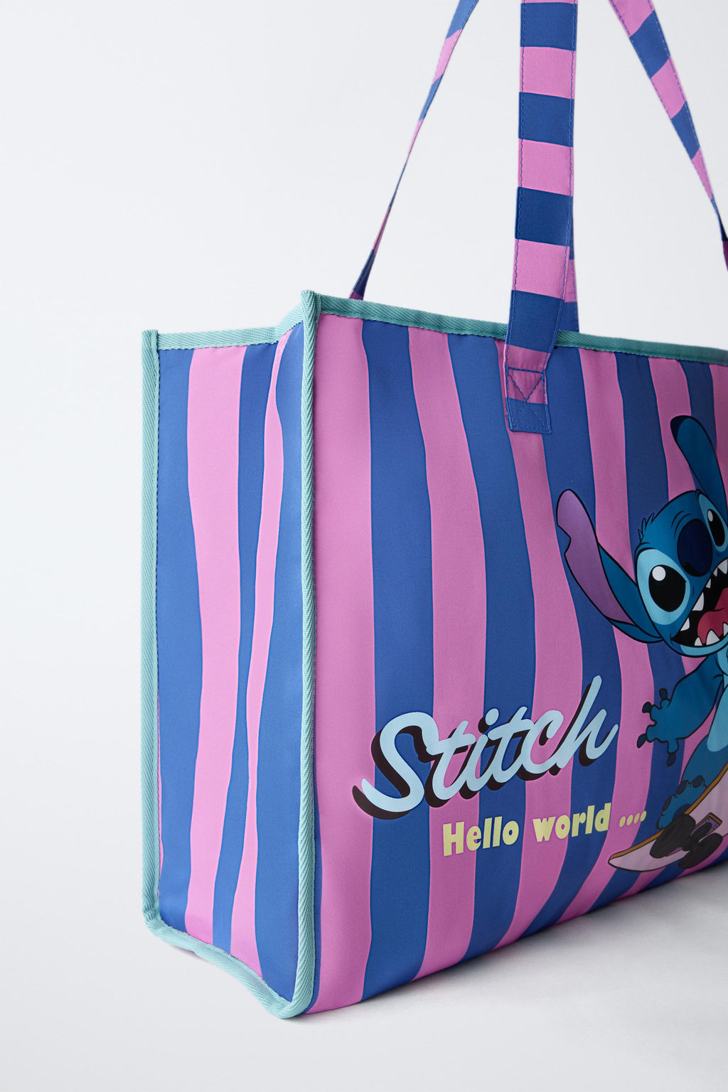 LILO & STITCH DISNEY STRIPED SHOPPER - Zara фото 3