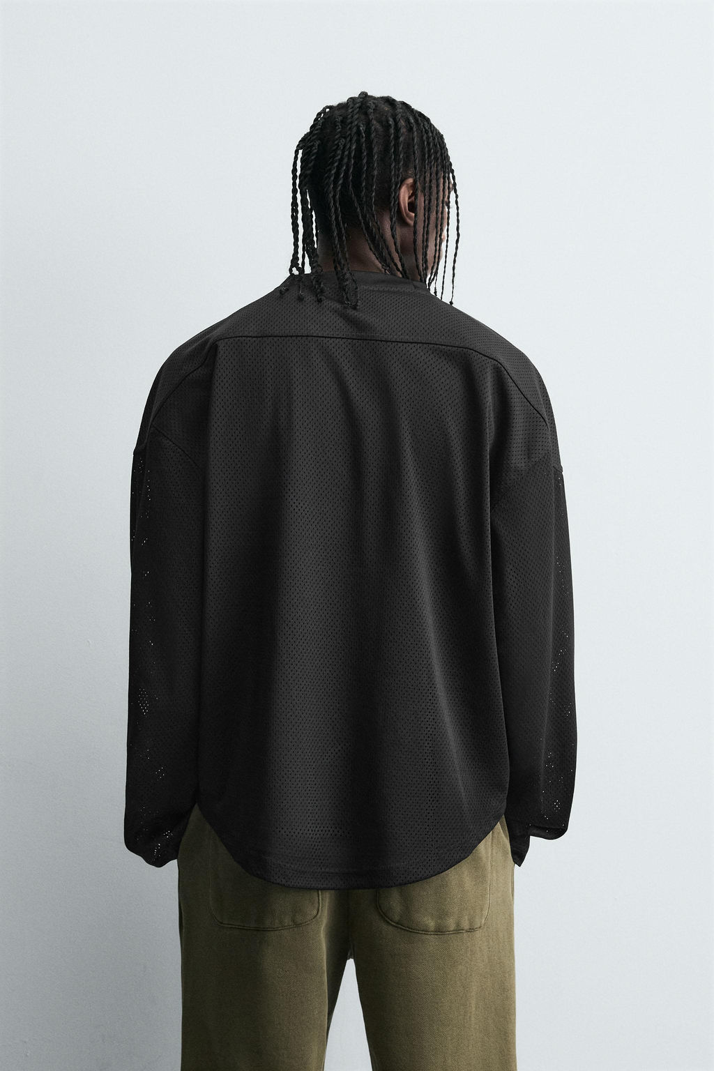 OPEN-TEXTURED T-SHIRT - Zara фото 3