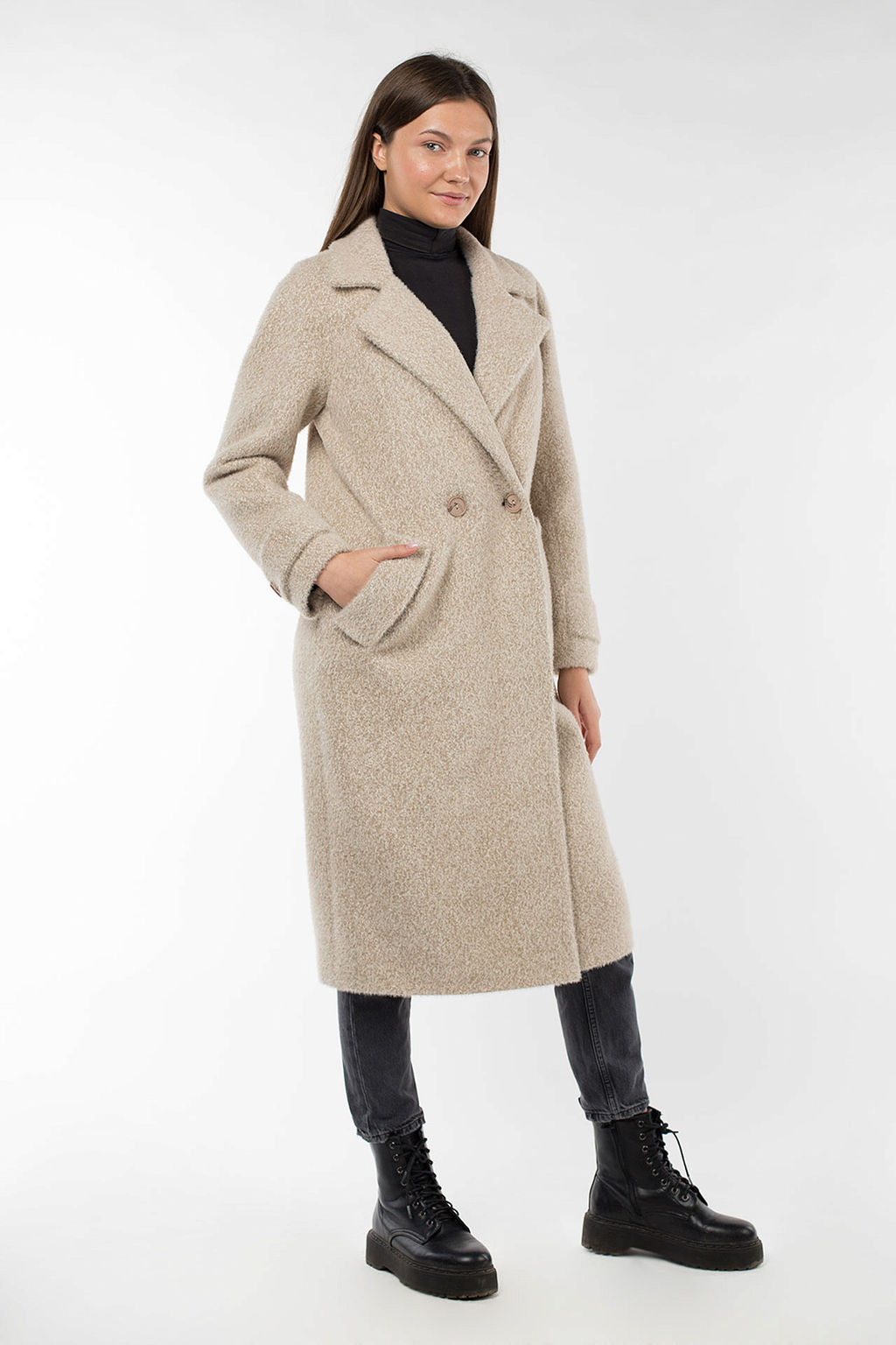 Пальто женское демисезонное - El podio фото 3