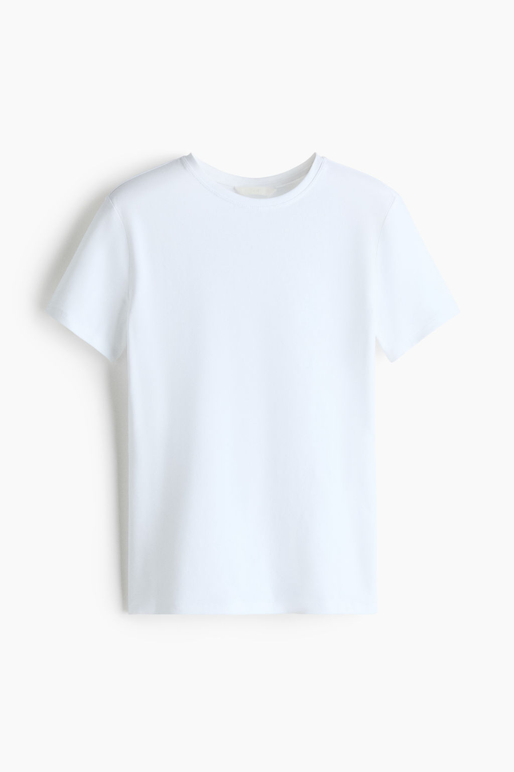 Camiseta entallada en mezcla de algod?n - H&m фото 2