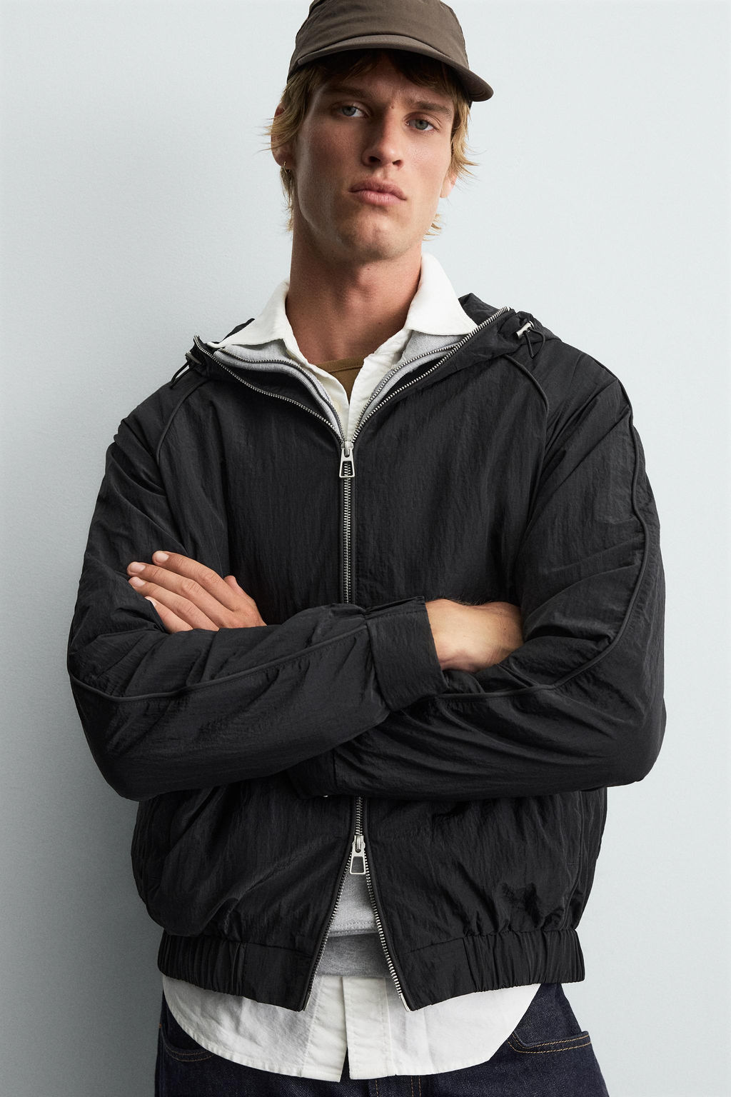 LIGHTWEIGHT WATER-REPELLENT TECHNICAL JACKET - Zara фото 5