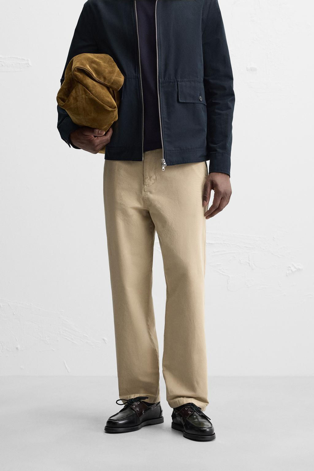 TEXTURED TROUSERS - Zara фото 2