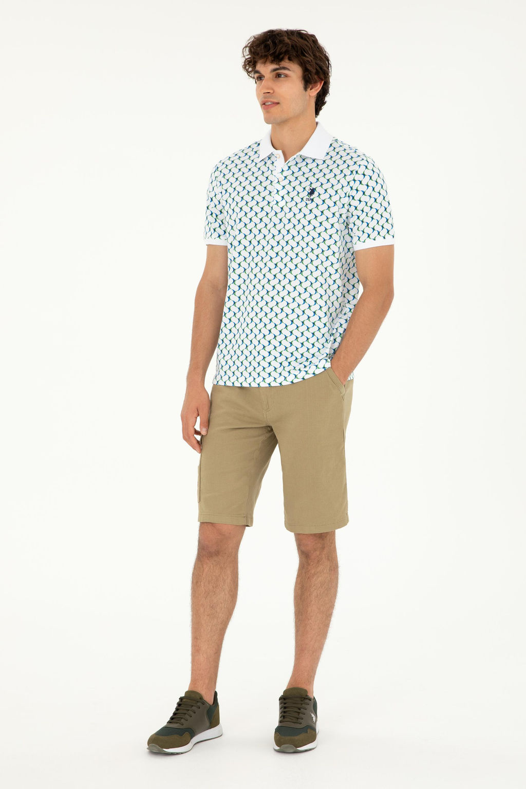 U. S. Polo Assn / Мужская темно-синяя футболка - U.s. polo assn фото 11