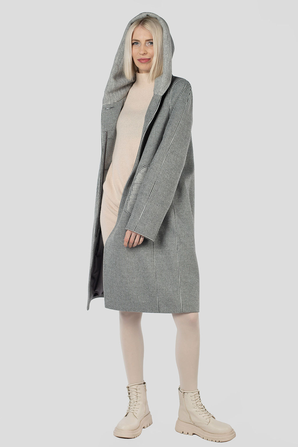 Пальто женское демисезонное - El podio фото 2