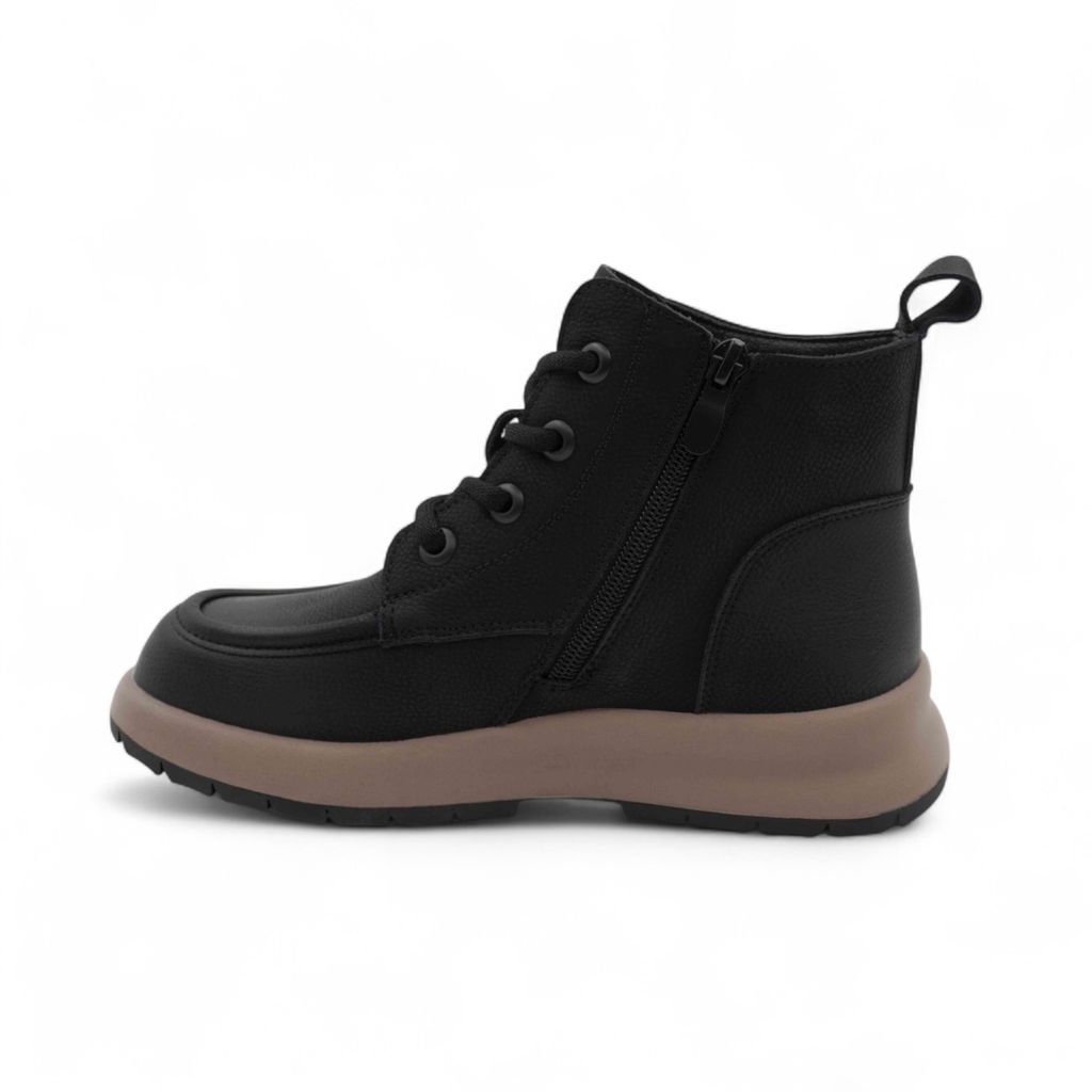 Ботинки из натуральной кожи P-MR05-1 черные - Sport фото 3