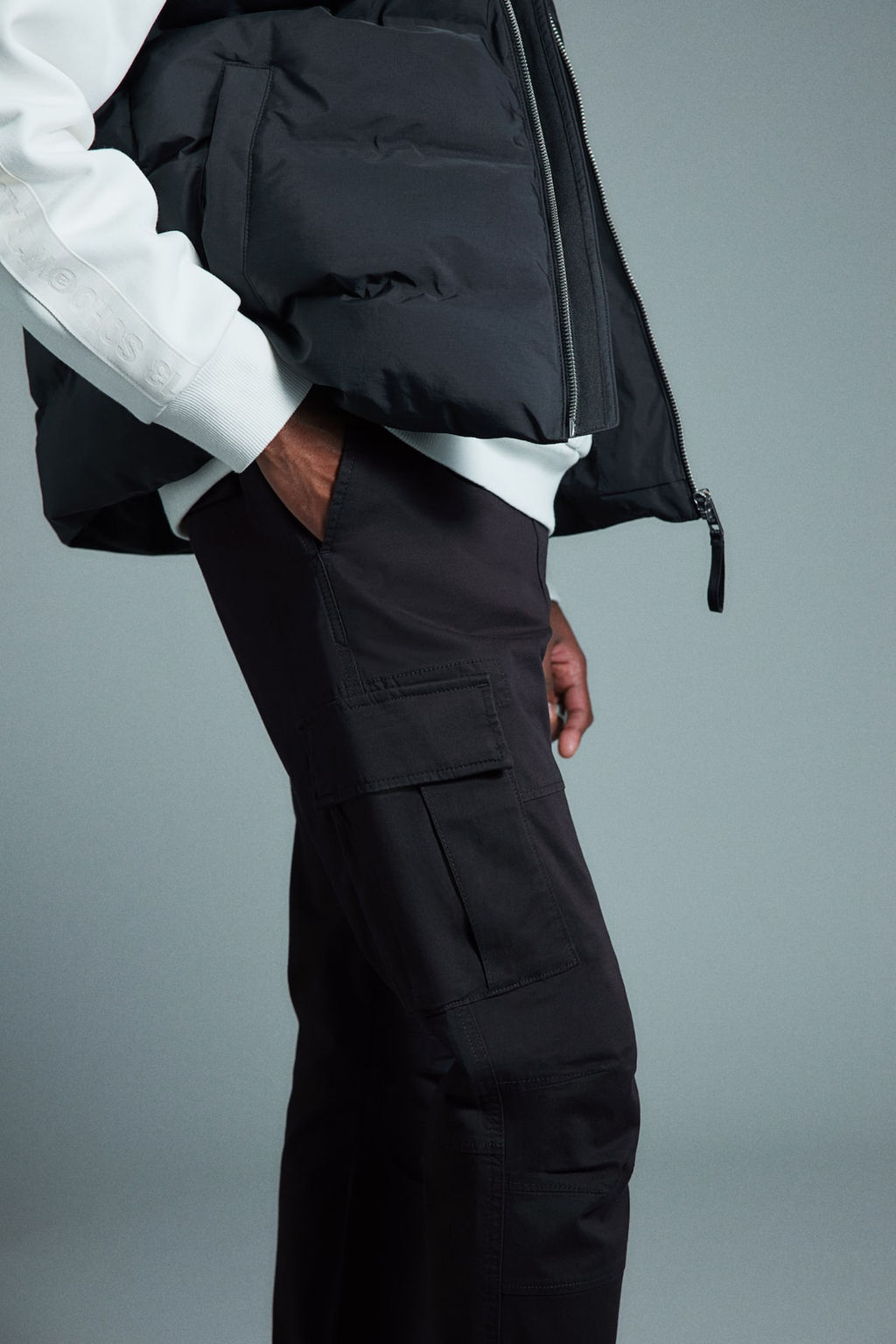 Pantalon cargo Slim Fit - H&m фото 3