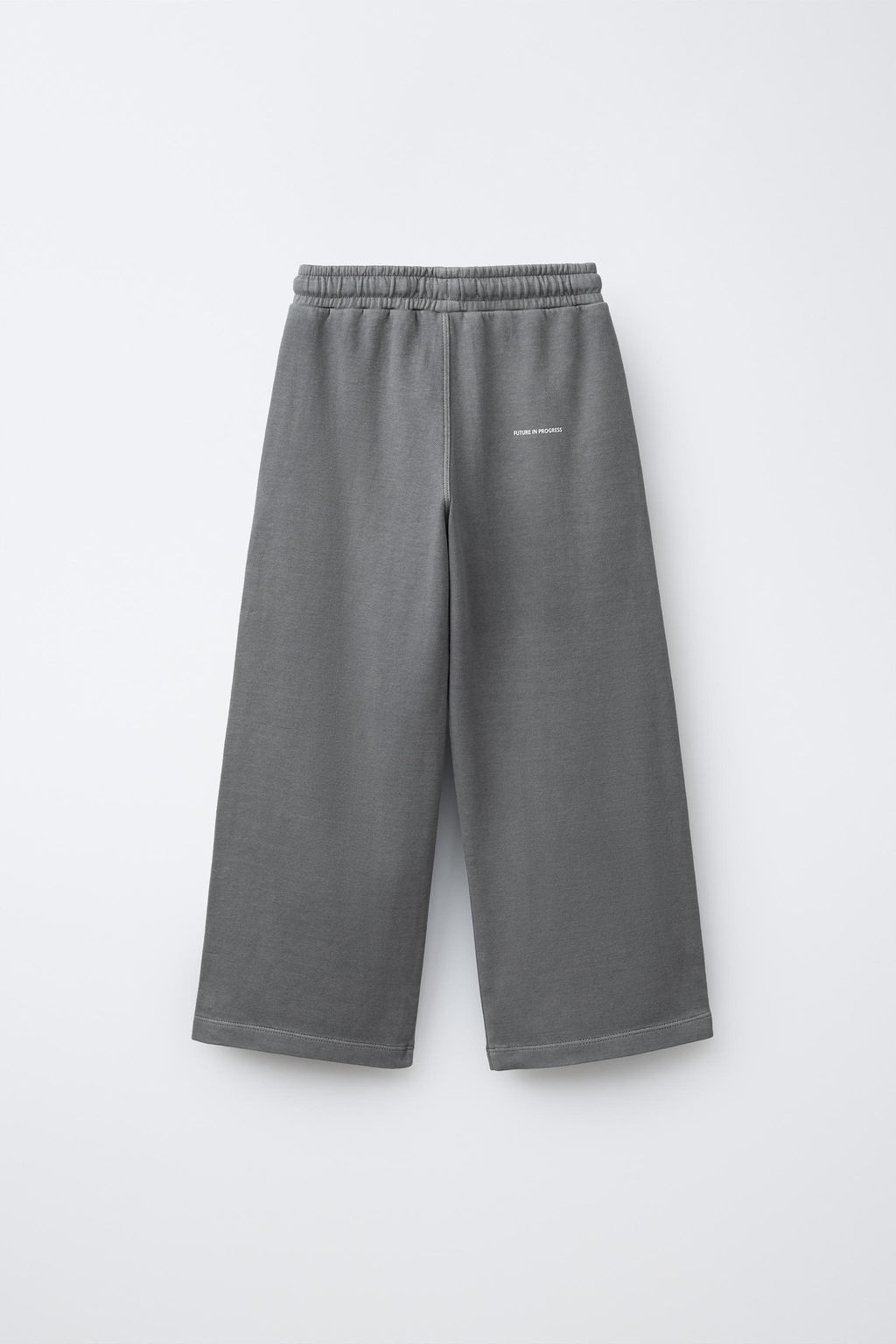 PANTAL?N FELPA STRAIGHT INTERLOCK GAMENT DYE / Gris - Zara фото 2