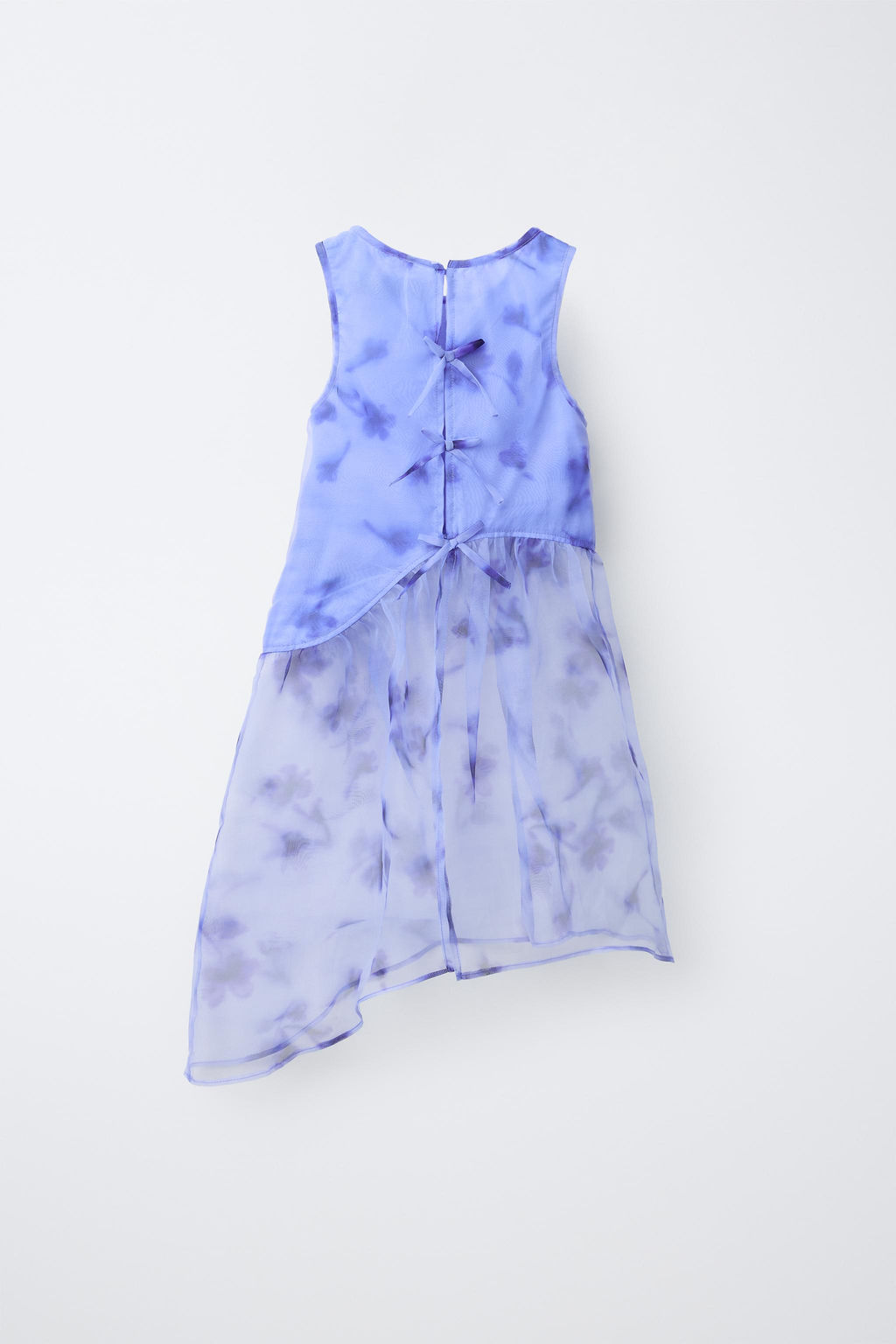 FLORAL ORGANZA DRESS - Zara фото 10