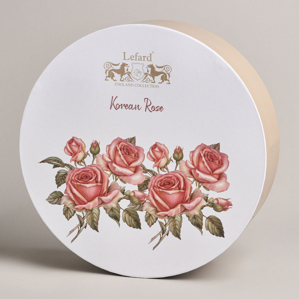 ЧАЙНЫЙ НАБОР LEFARD КОРЕЙСКАЯ РОЗА НА 6 ПЕР. 12 ПР. 300 МЛ  фото 10