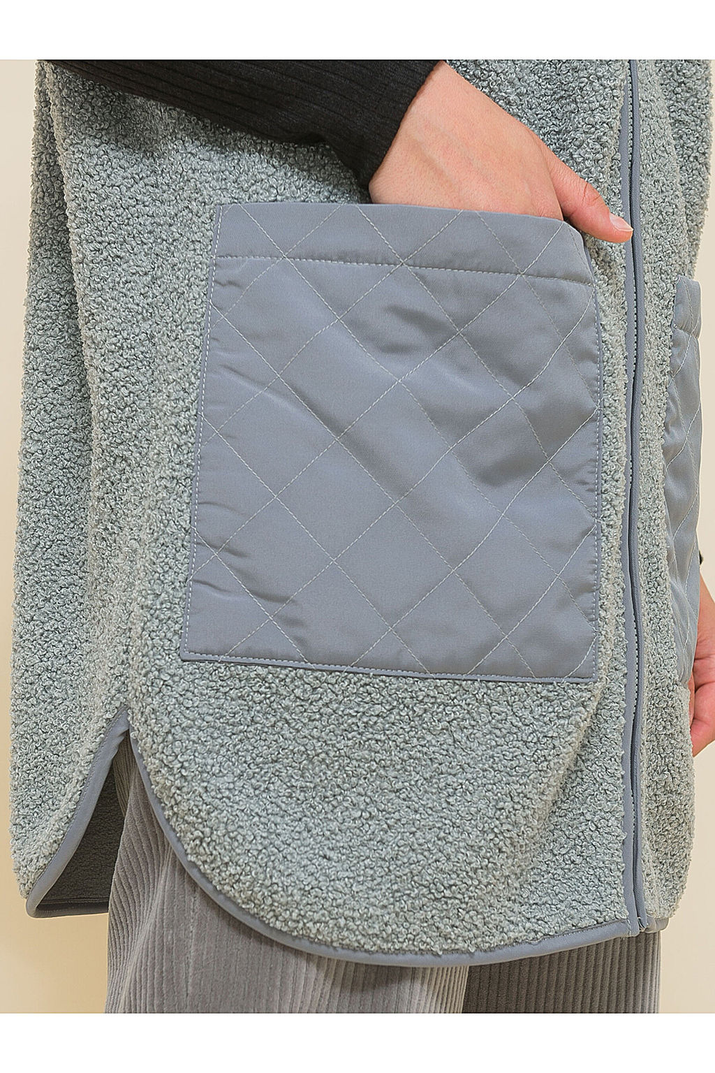 PELICAN, жилет женский, Серый  фото 7