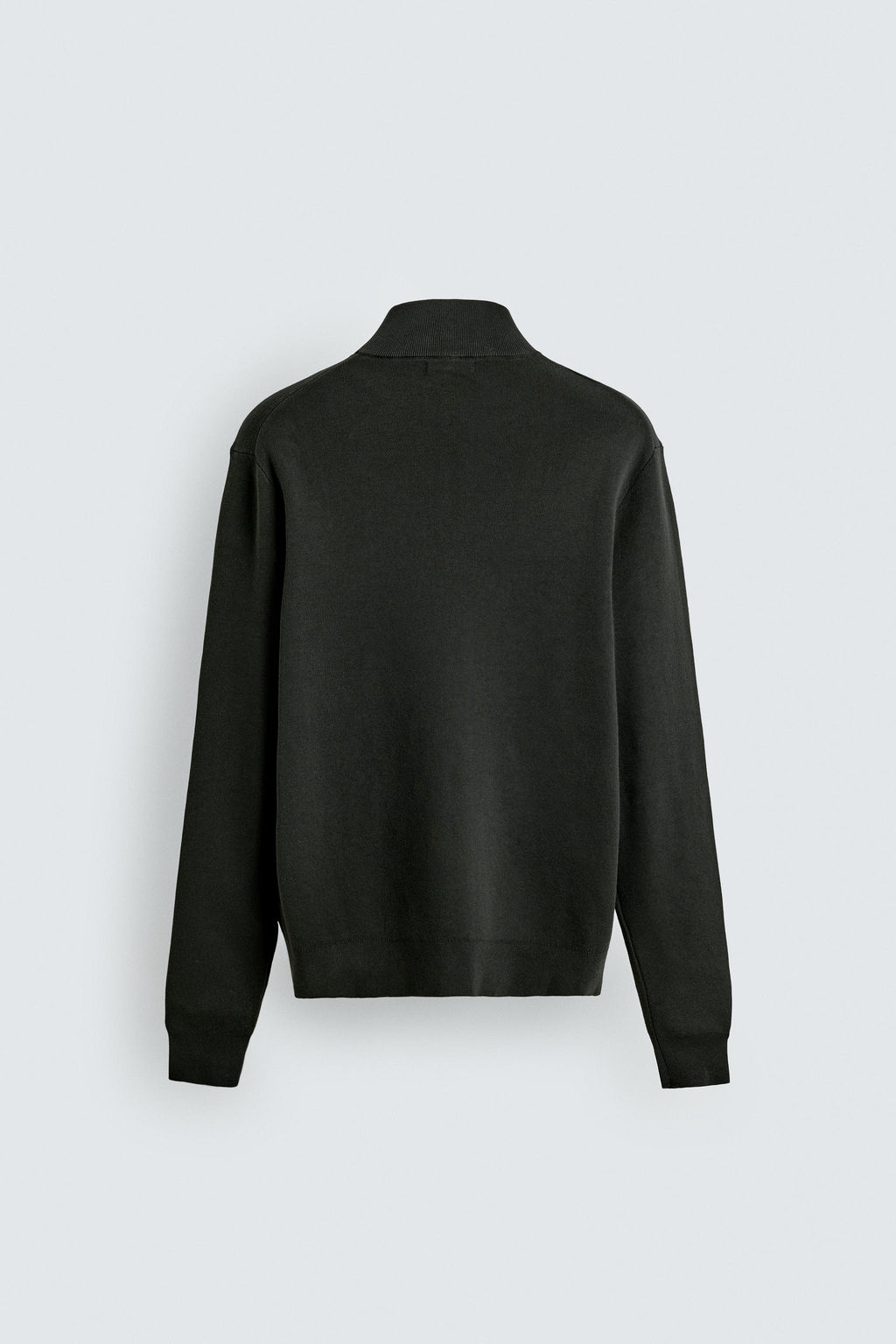 COTTON QUARTER-ZIP JUMPER - Zara фото 10
