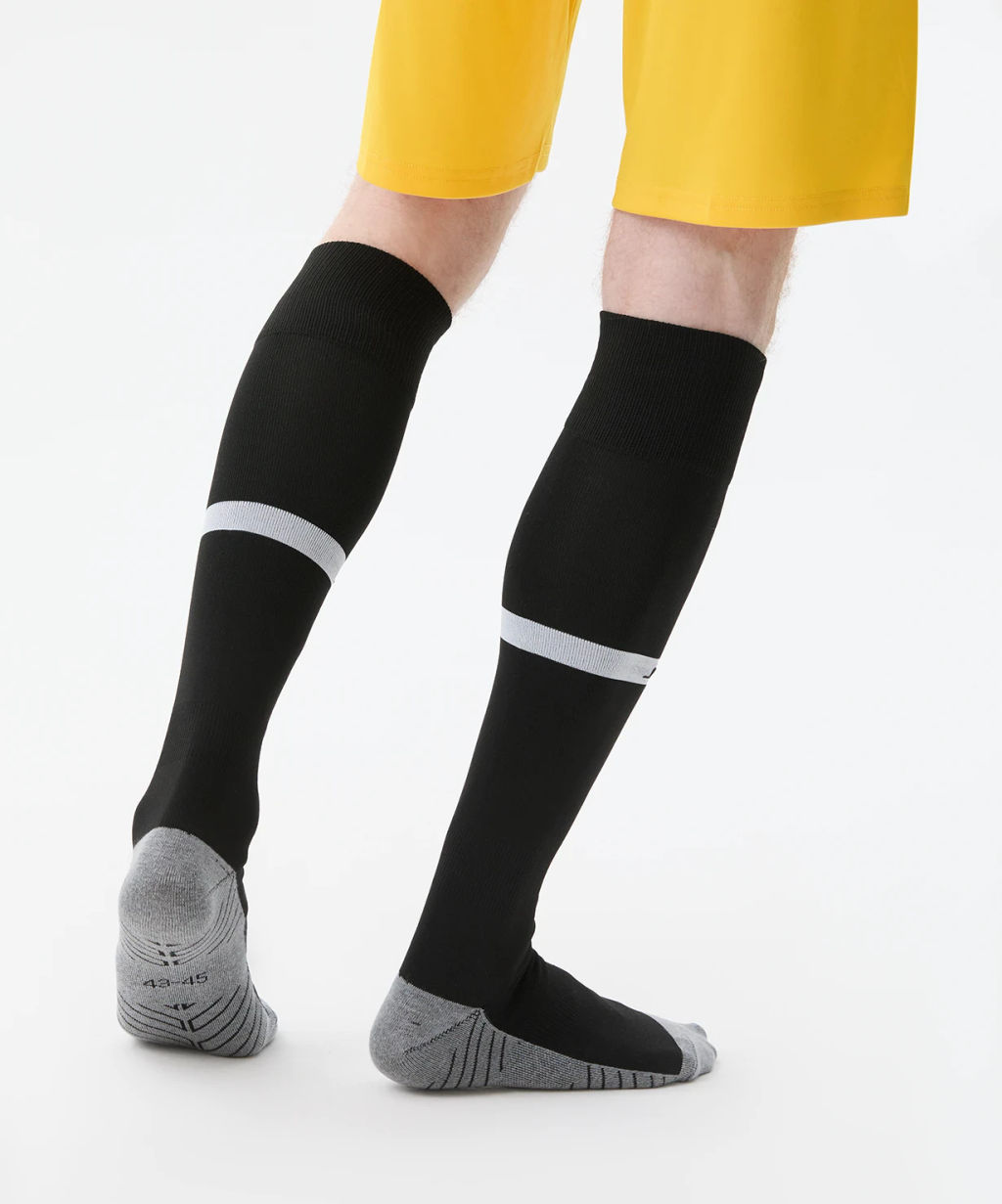 Гетры футбольные JOGEL CAMP ADVANCED SOCKS, черный/белый