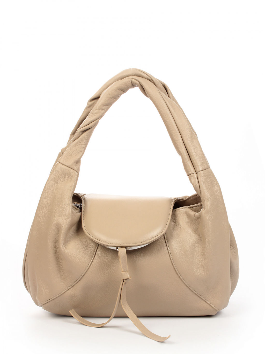 LACCOMA сумка АУ4748-бежевый натуральная кожа хлопок