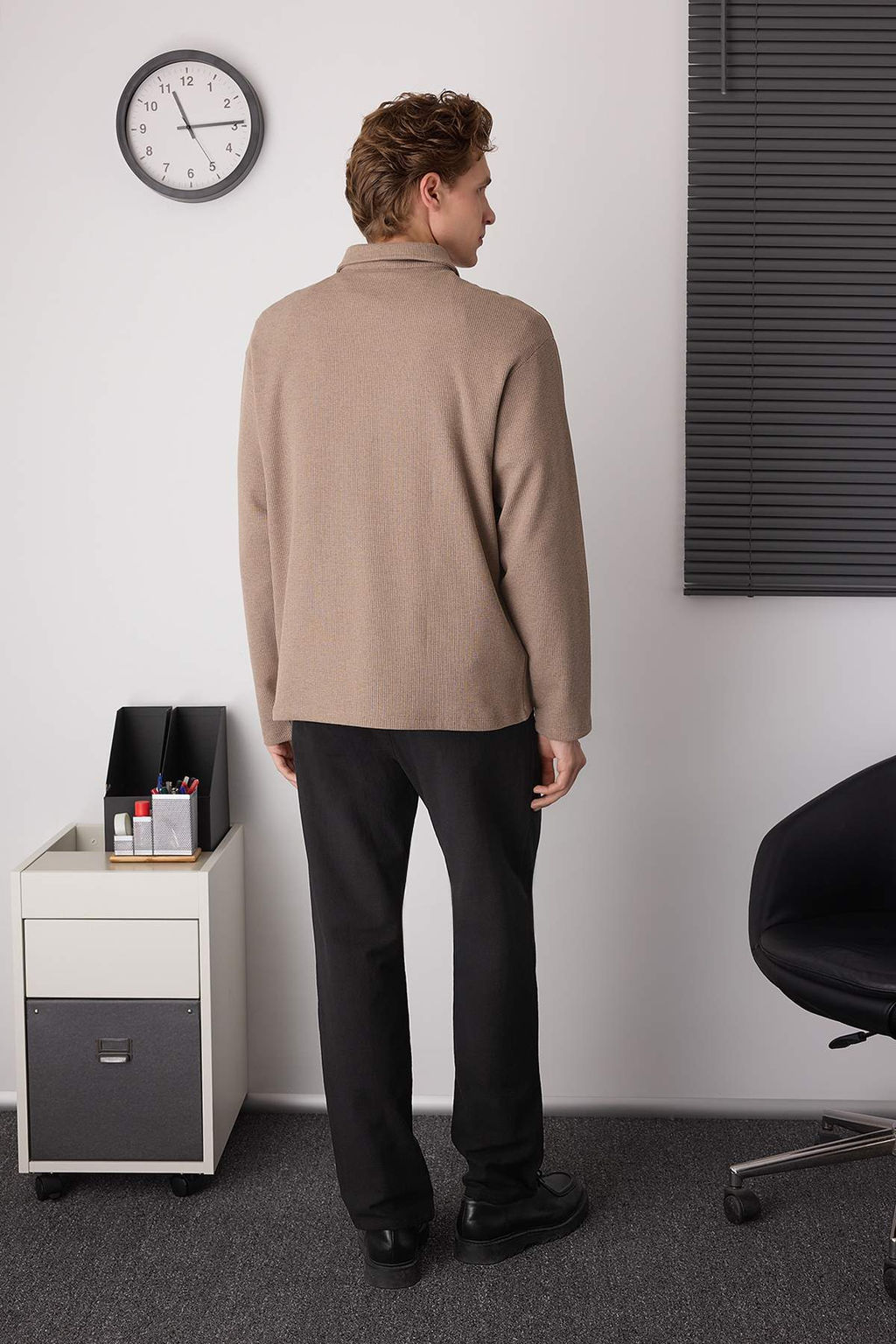 Tas Oversize Polo Yaka Duz Polo Yaka T-shirt/Sweatshirt TMNAW26PO00000