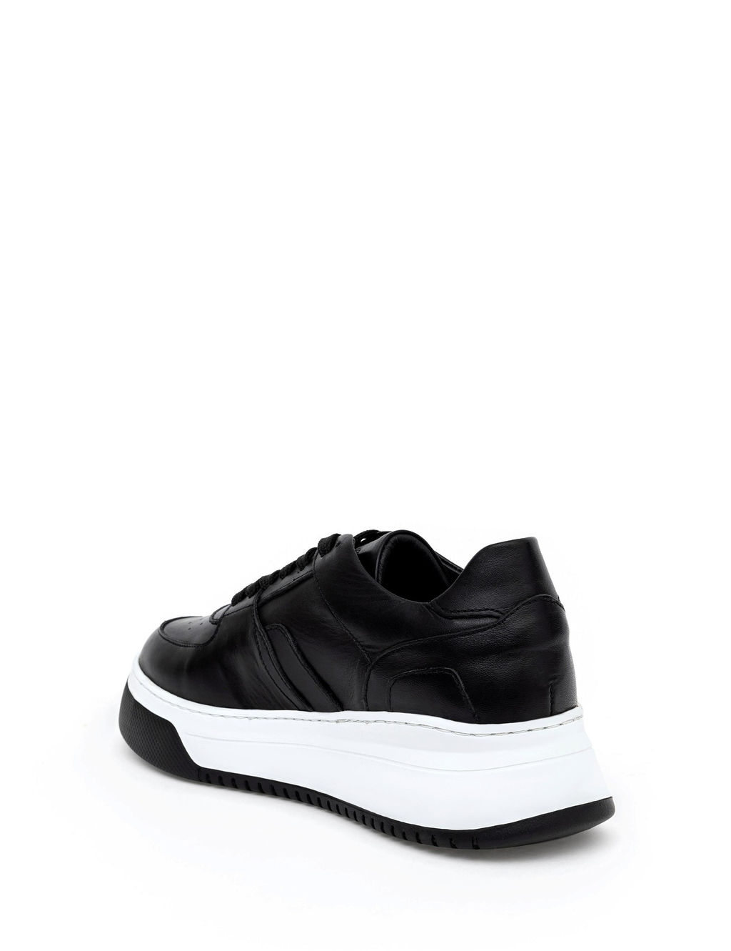 Siyah Deri Sneaker - Pierre cardin фото 6