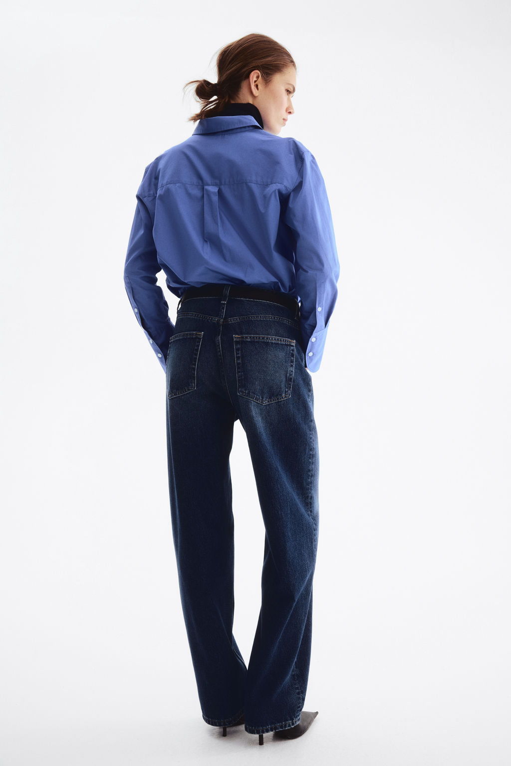 Barrel High Waist Jeans - H&m фото 9