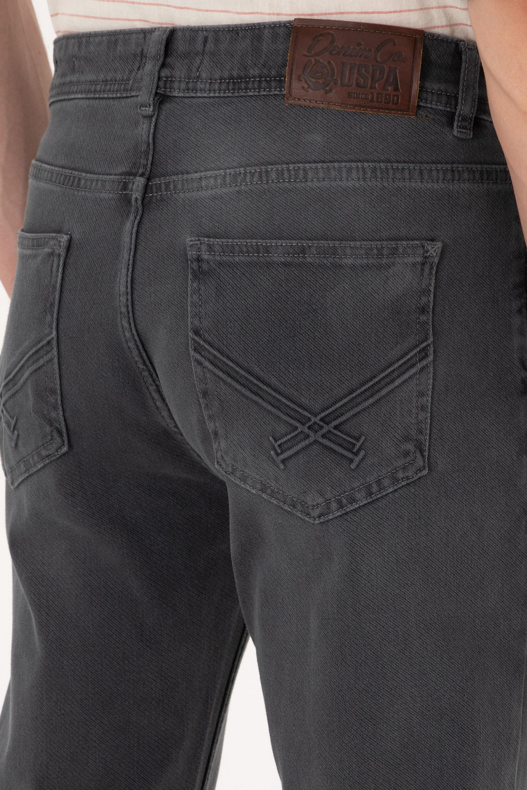 Erkek Gri Jean Pantolon Sepette S_rpriz _ndirim - U.s. polo assn фото 6