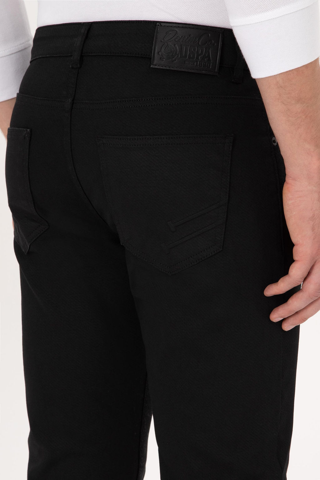 Erkek Siyah Jean Pantolon - U.s. polo assn фото 6