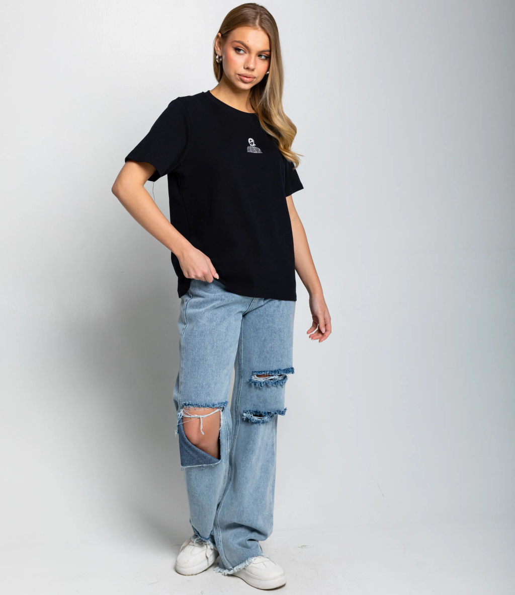 Футболка #КТ6120, чёрный - Dommod фото 4