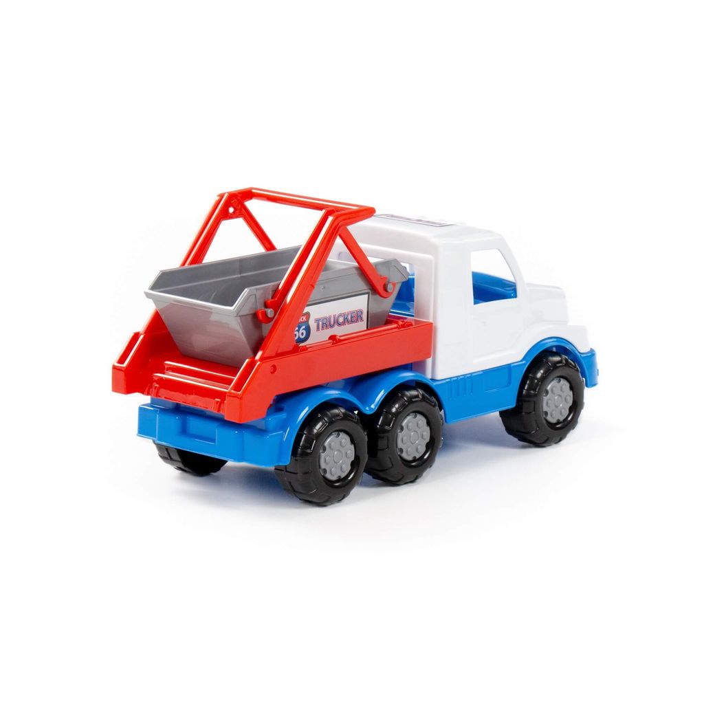 Гоша, автомобиль-коммунальная спецмашина (бело-синяя) - Полесье фото 4