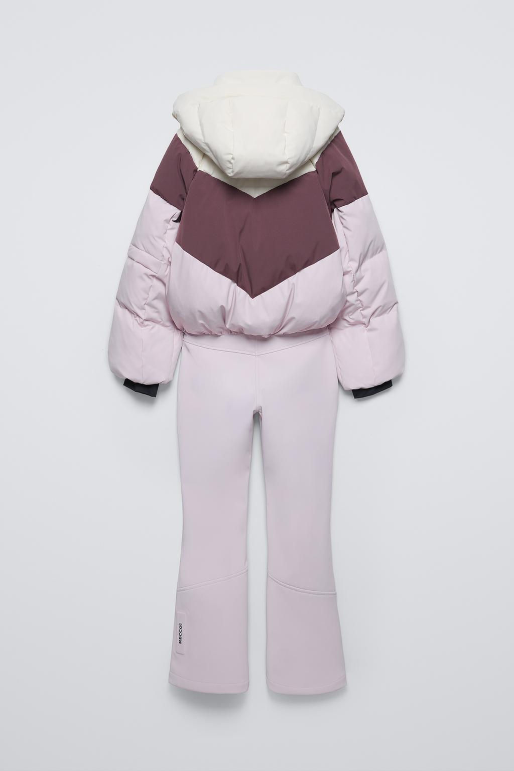 WINDPROOF AND WATER-REPELLENT RECCO® SYSTEM SKI COLLECTION DOWN JUMPSUIT, CHARACTERISTICS - Zara фото 5