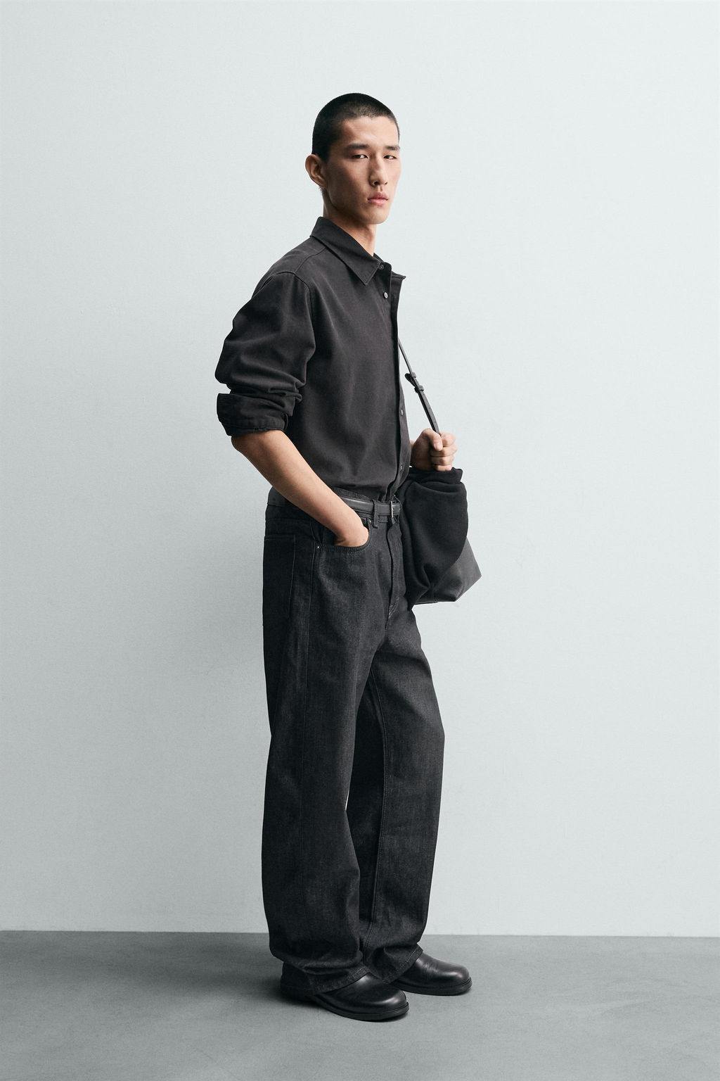 LOOSE FLARE FIT JEANS - Zara фото 3