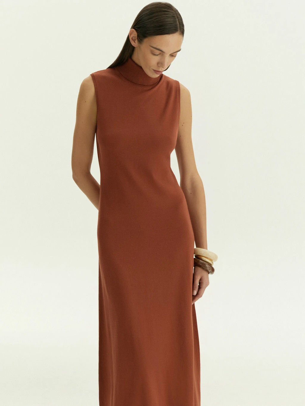 Платье без рукавов, PL1737/clarity - Emka фото 3