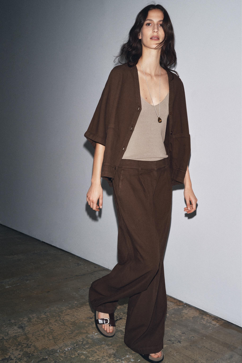 ZW COLLECTION JOGGER TROUSERS - Zara фото 12