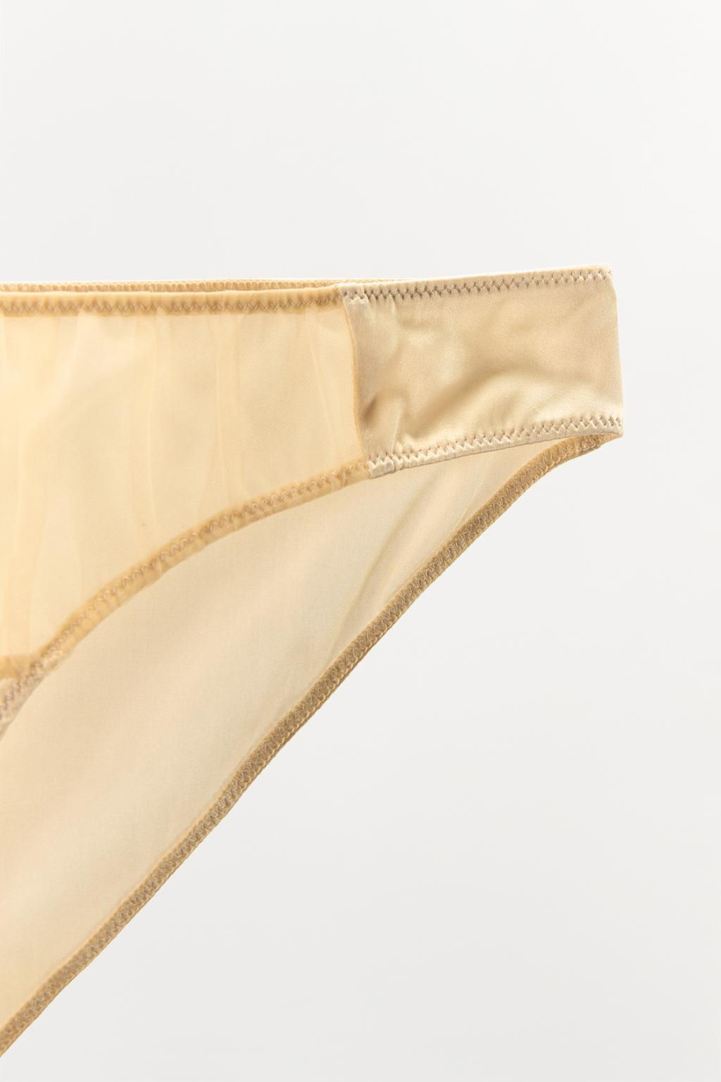 MESH SATIN BRIEFS - Zara фото 6