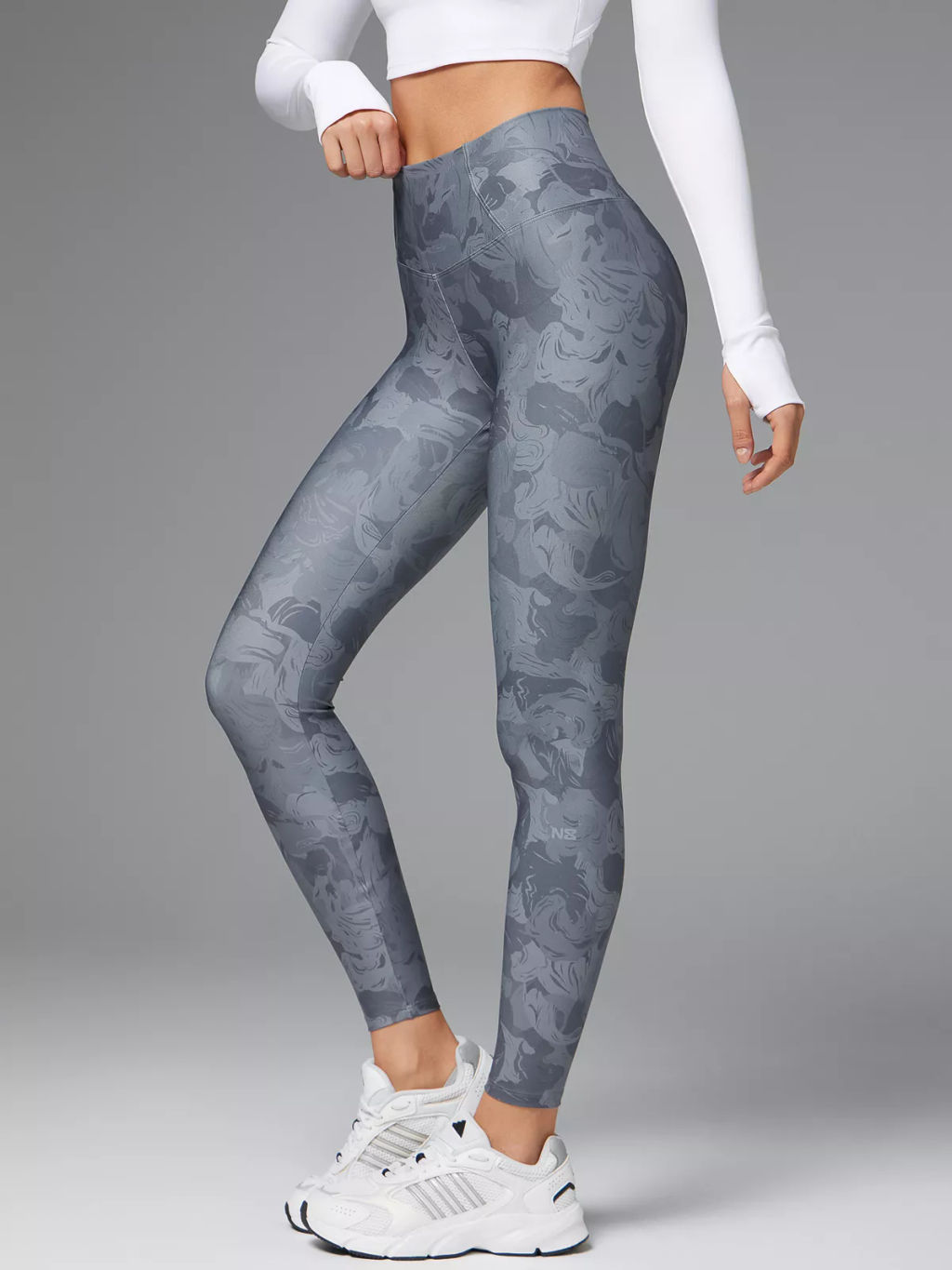 Спортивные леггинсы с принтом