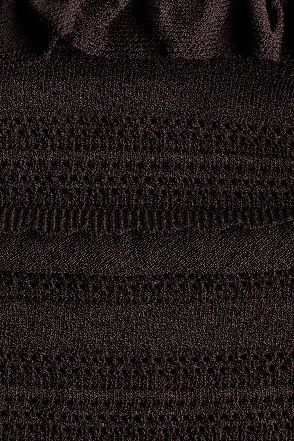 Top en punto pointelle con tirantes de lazo - H&m фото 3