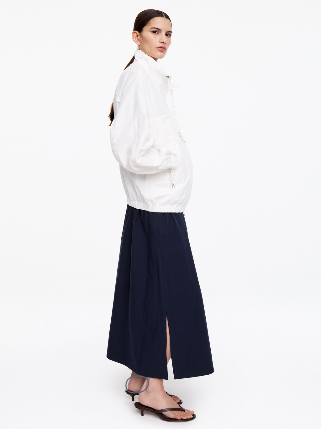 Falda midi de algod?n - H&m фото 2
