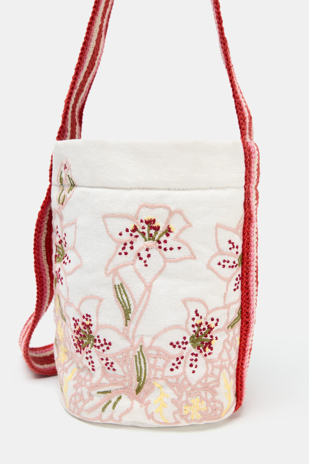 FANTASY FABRIC MINI BUCKET BAG