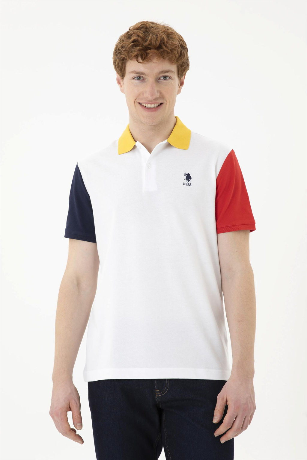 Мужская белая футболка - U.s. polo assn фото 3