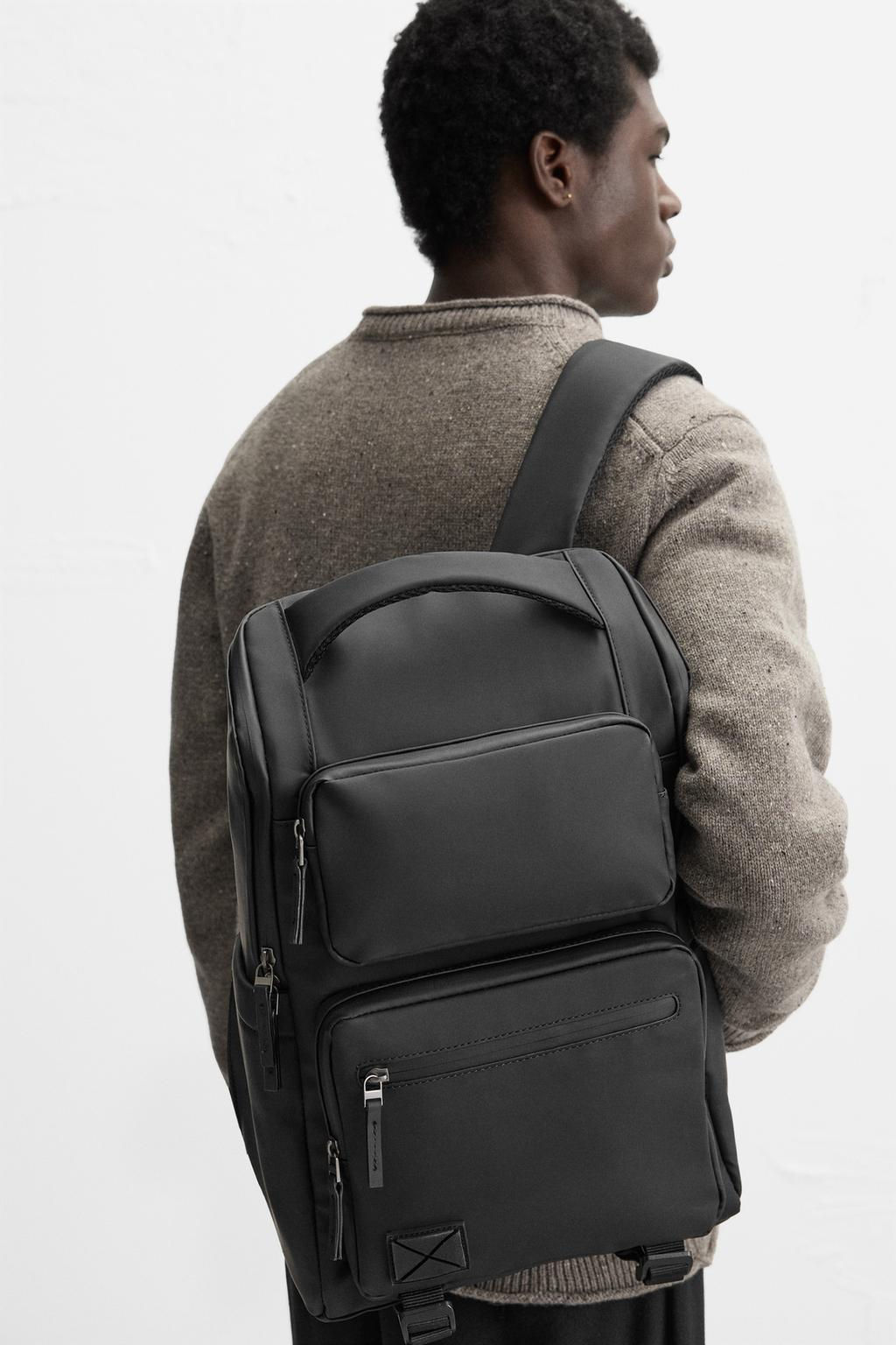RUBBERISED BACKPACK - Zara фото 2
