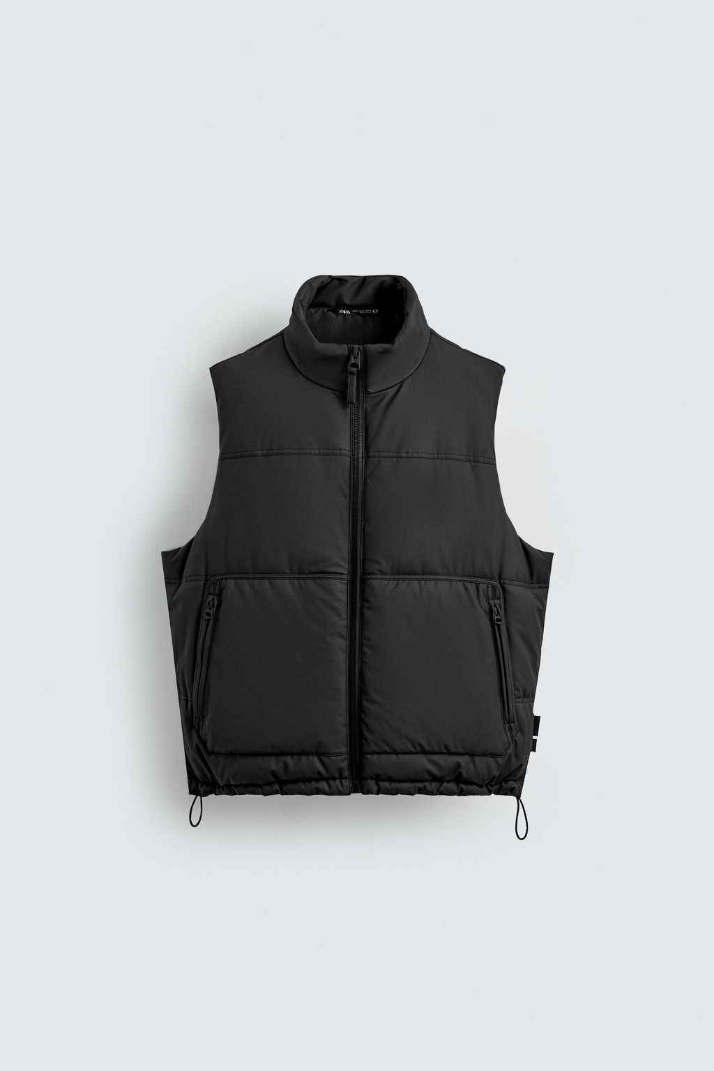 RUBBERISED PUFFER GILET - Zara фото 7
