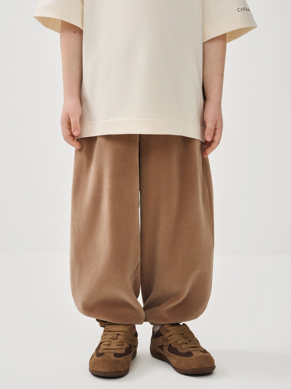 Джоггеры велюровые "Бейбичино"