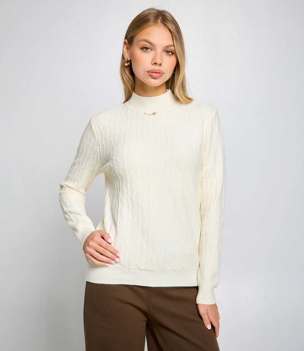 Джемпер #КТ56 (4), кремовый