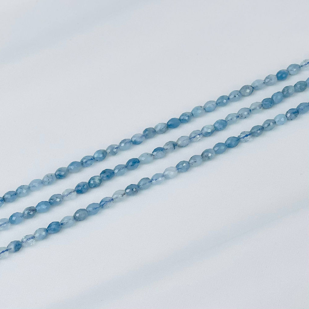Бусины для украшений из Аквамарина 38 см