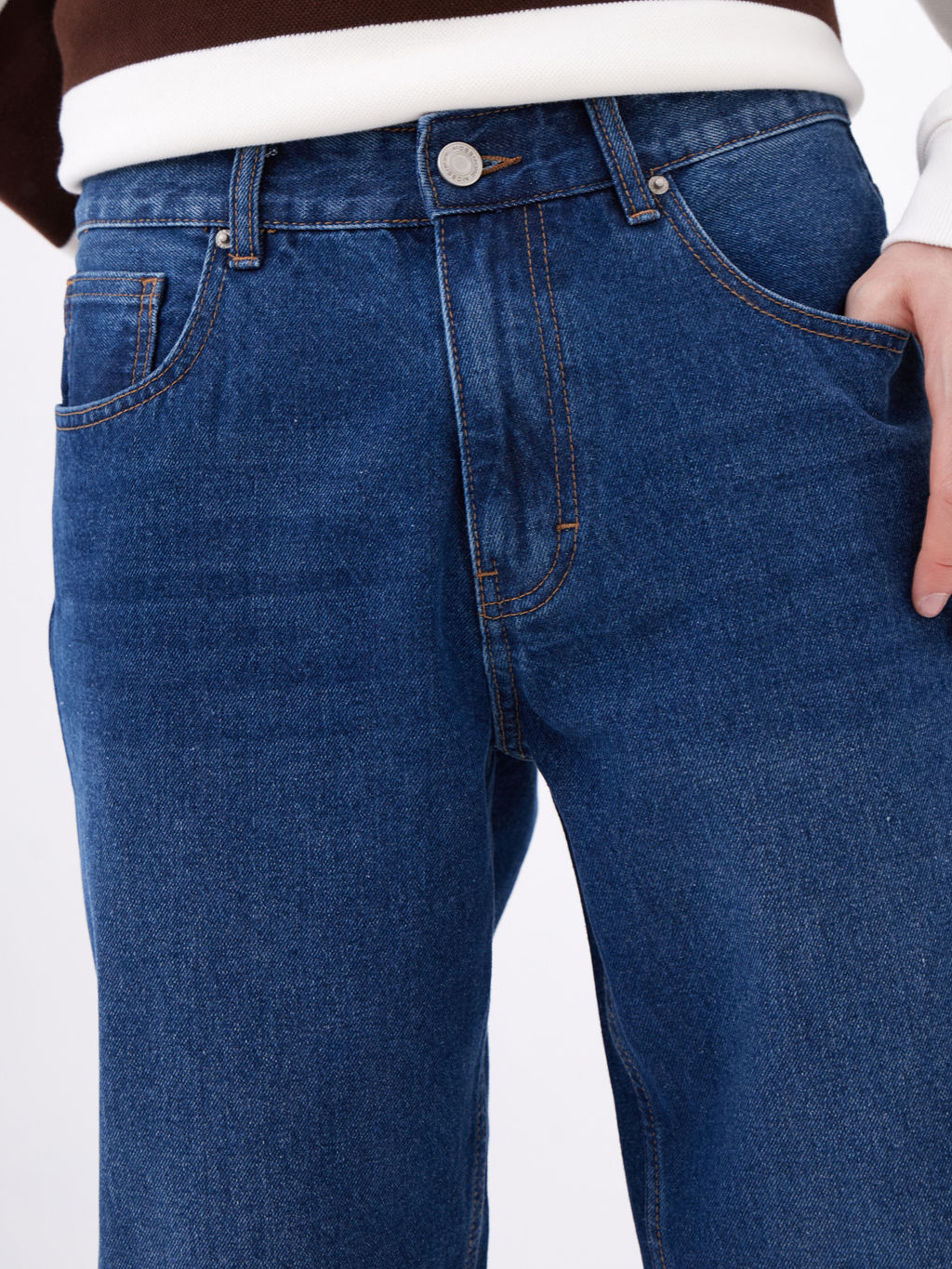 Мужские джинсы TAPER-SLIM - Mossmore фото 54