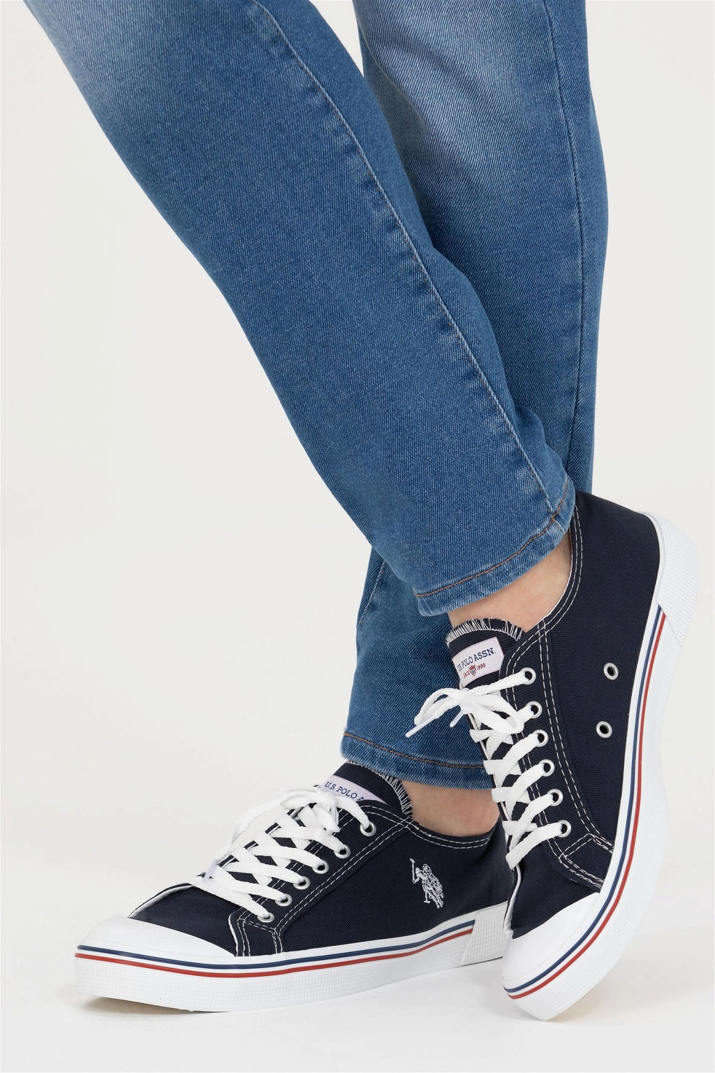 U. S. Polo Assn Мужская темно-синяя спортивная обувь - U.s. polo assn фото 10