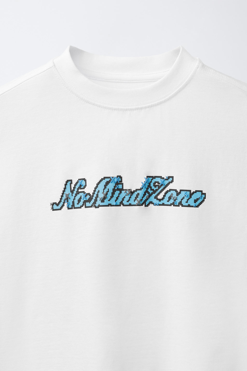 CAMISETA ESTAMPADO SKATE PIXEL / Blanco - Zara фото 3