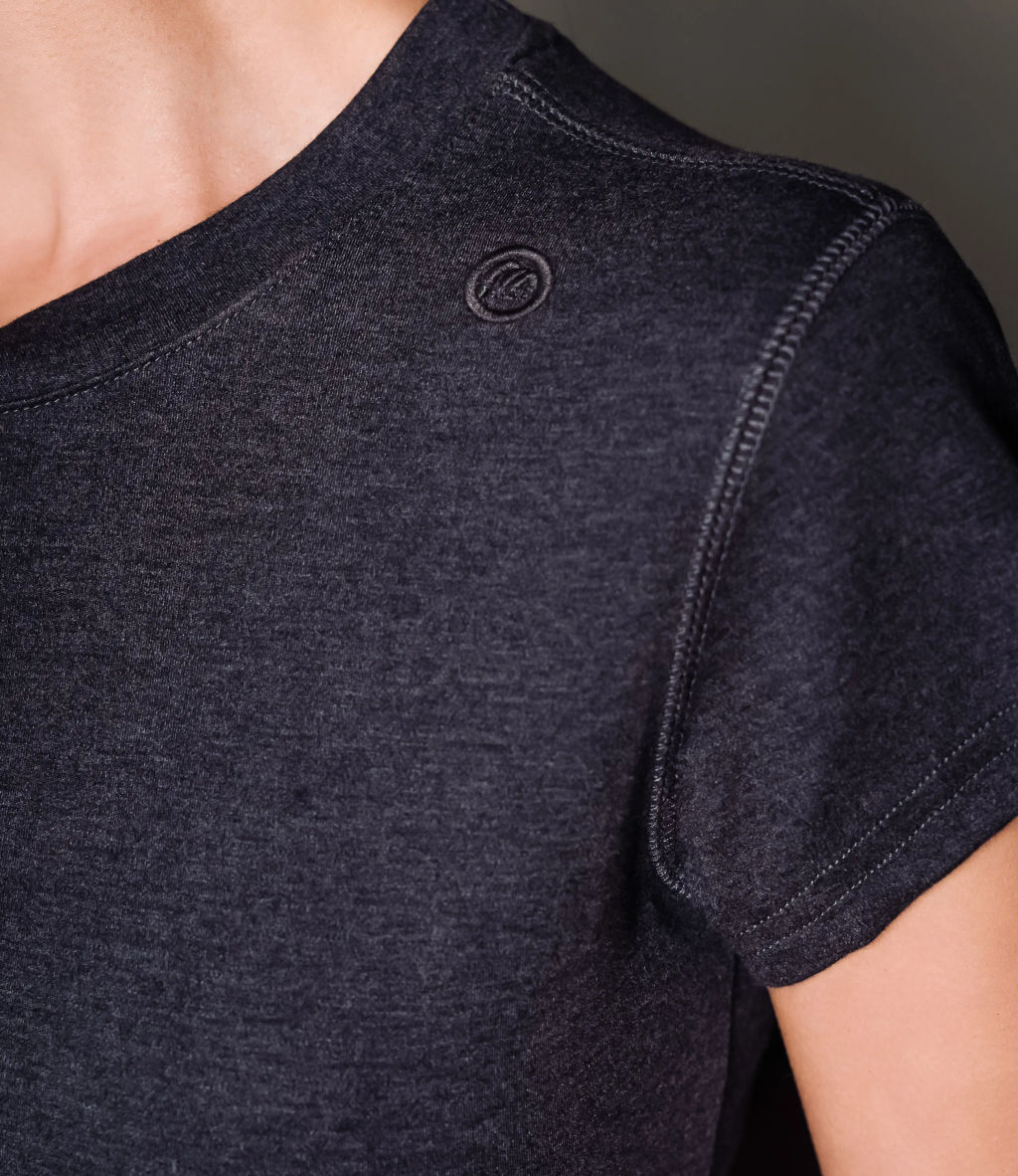 Футболка #КТ6212, графит