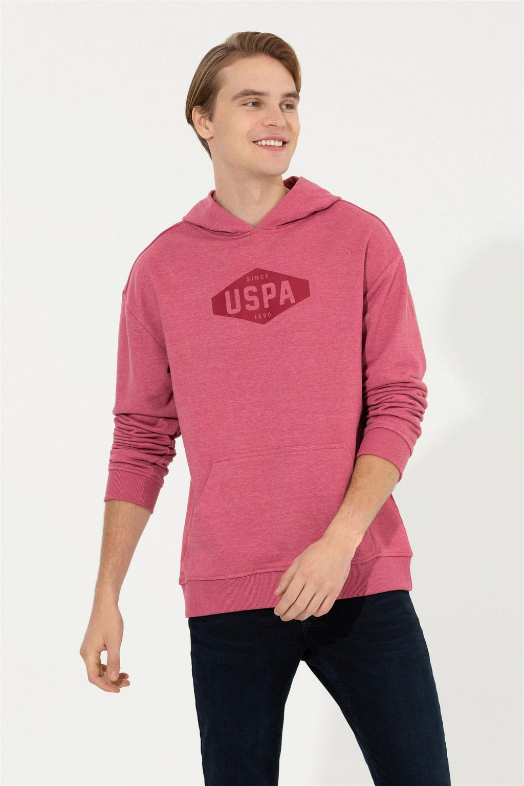 U. S. Polo Assn Мужская комфортная толстовка с капюшоном - U.s. polo assn фото 9