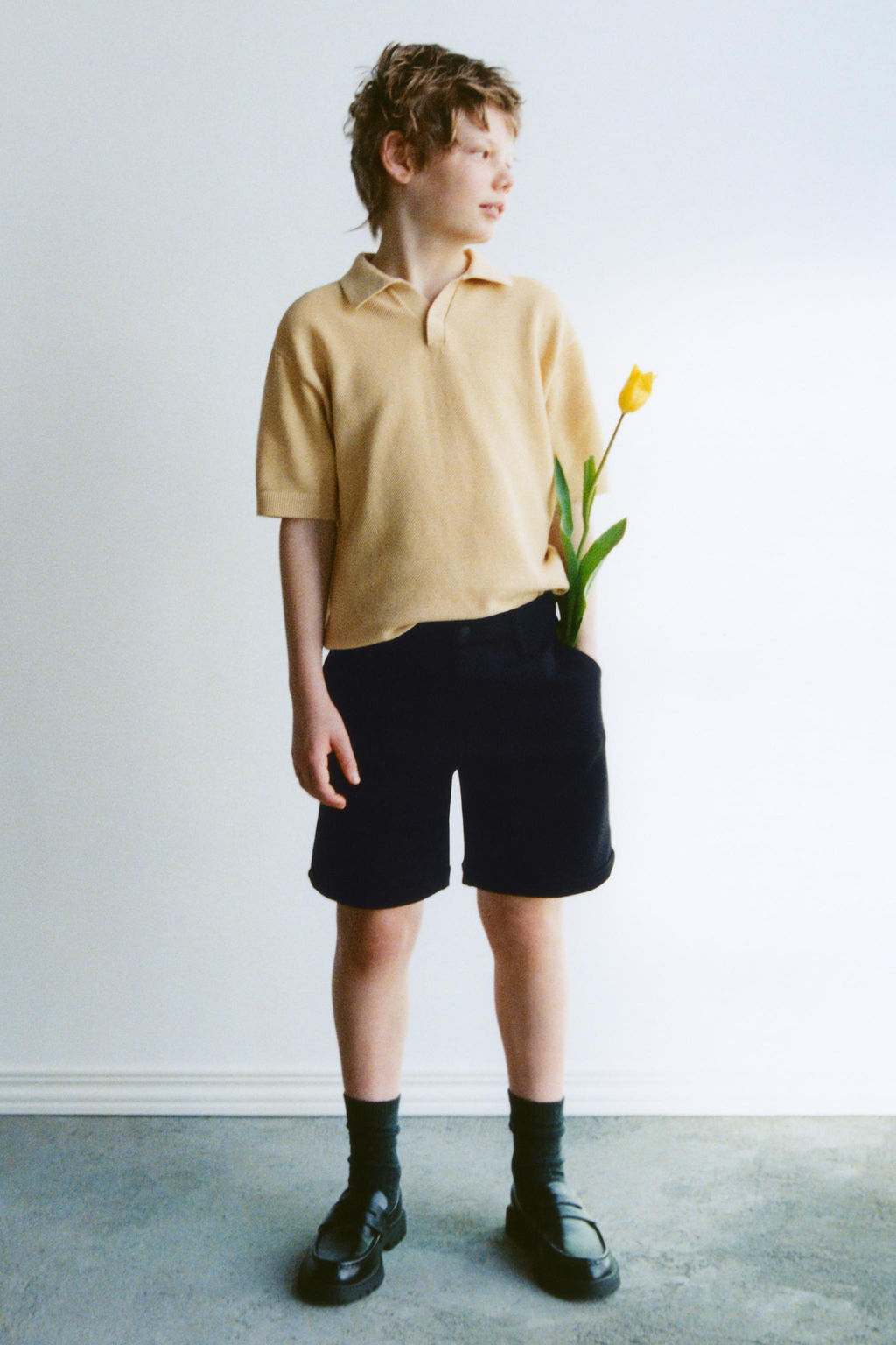 POLO PUNTO PIQU? / Amarillo claro - Zara фото 2