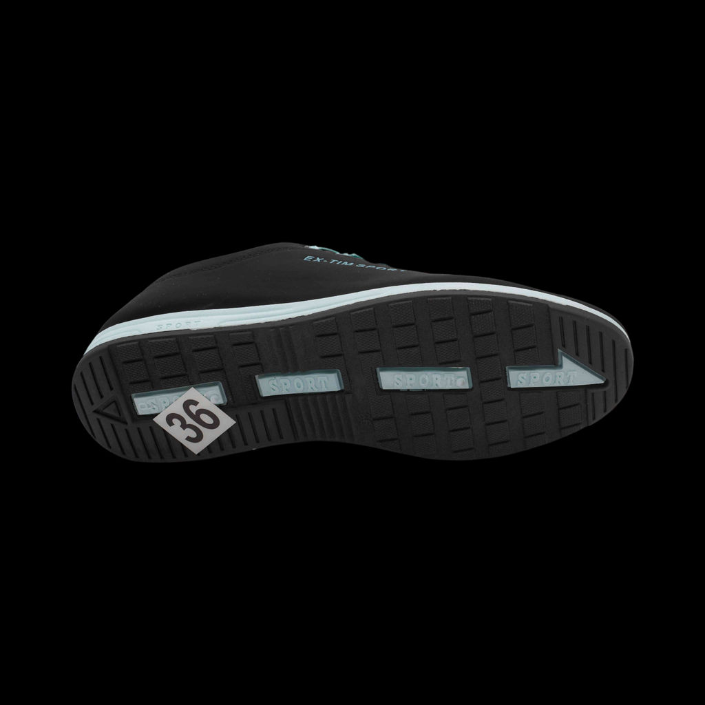 Кроссовки 5014-5 черно бирюзовые - Sport фото 4