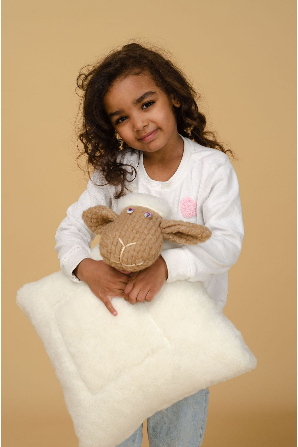 Подушка-игрушка Овечка 30х60см - Woollamb фото 16